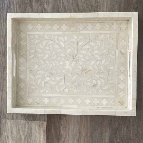 Bone Inlay Tray - Picture 1 of 6